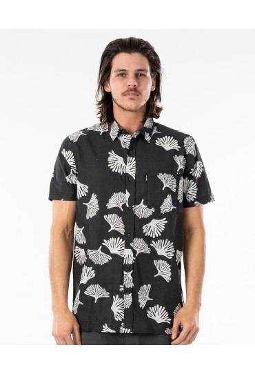 Rip Curl Saltwater Culture Short Sleeve Shirt (Washed Black)