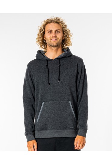 RipCurl Crescent Hood Sweater (Black Marled)