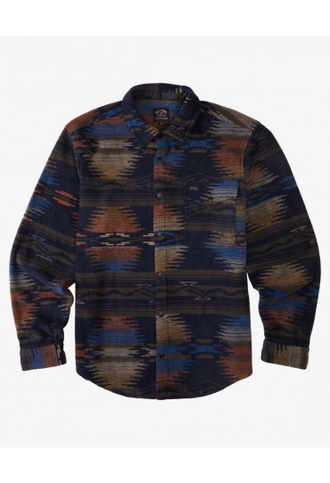Billabong  Furnace - Flannel Shirt  (Dark/Navy)