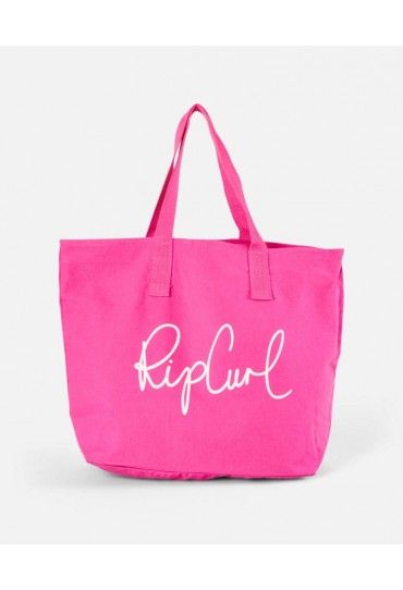 RipCurl White Wash Basic Tote Bag (Pink)
