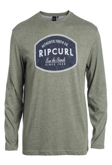Rip Curl Scratched Window L/S Tee (Dusty Olive Mar)