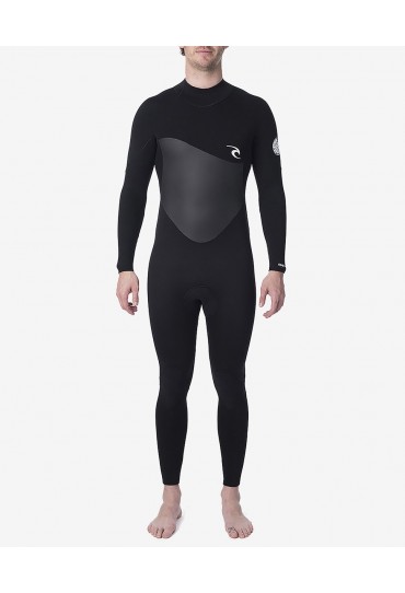 RipCurl  new Steamers Omega 5/3 Back Zip Wetsuit (Black)