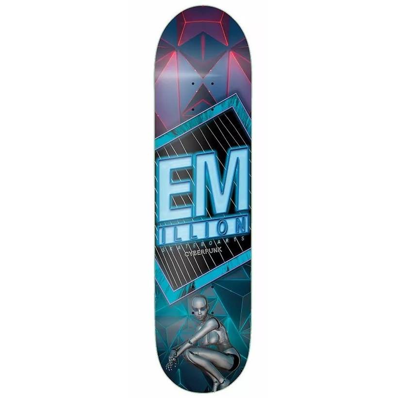 EMILLION Game Over 8.125" Skateboard Deck 