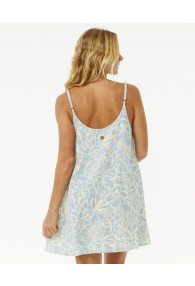 Rip Curl Sun Chaser Buttoned Dress (Blue/White)