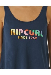 Rip Curl Icons Of Surf Pump Font Tank (navy)