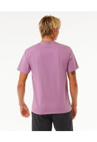 Rip Curl Big Mumma Icon Short Sleeve T-Shirt (Dusty purple)