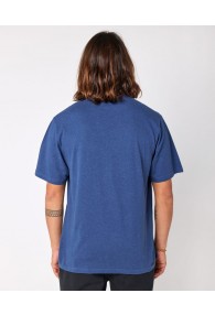 Rip Curl Shaper Emb Short Sleeve T-Shirt (Washed Navy)