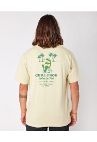 Rip Curl Shaper Avenue Short Sleeve T-Shirt (Vintage Yellow)