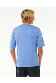 Rip Curl Dawn Patrol Short-Sleeve Anti-UV T-Shirt (Blue Marle)