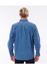 RipCurl Saltwater Long Sleeve Shirt (Dusty Blue)