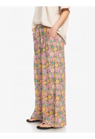 Roxy Midnight Avenue - Elasticated Waist Trousers (Root Beer All About Sol Mini)