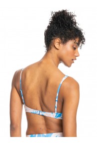 Roxy Love The Oceana - Bikini Top (Azure Blue Palm Island)