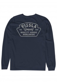 VISSLA Quality Goods Ls Tee (Navy)