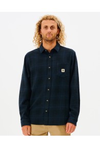RipCurl Quality Surf Products Flannel Shirt (Dark Navy)