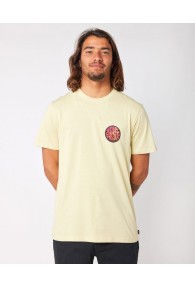 Rip Curl Passage Short Sleeve T-Shirt (Vintage Yellow)
