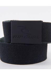 RipCurl Snap Revo Webbed Belt (Black/Olive)