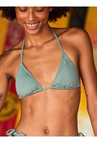 Roxy Beach Classics - Triangle Bikini Top (Agave Green)