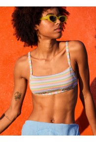 Roxy Wavy Stripe - Bralette Bikini Top